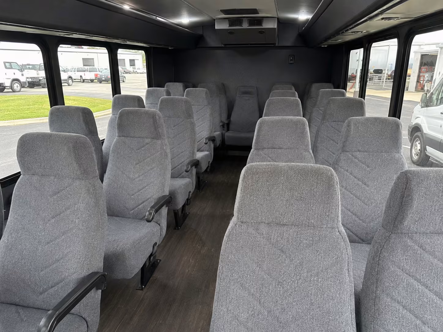 20 passenger minibus interior