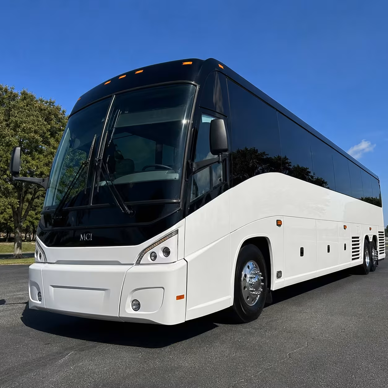 56 passenger charter bus