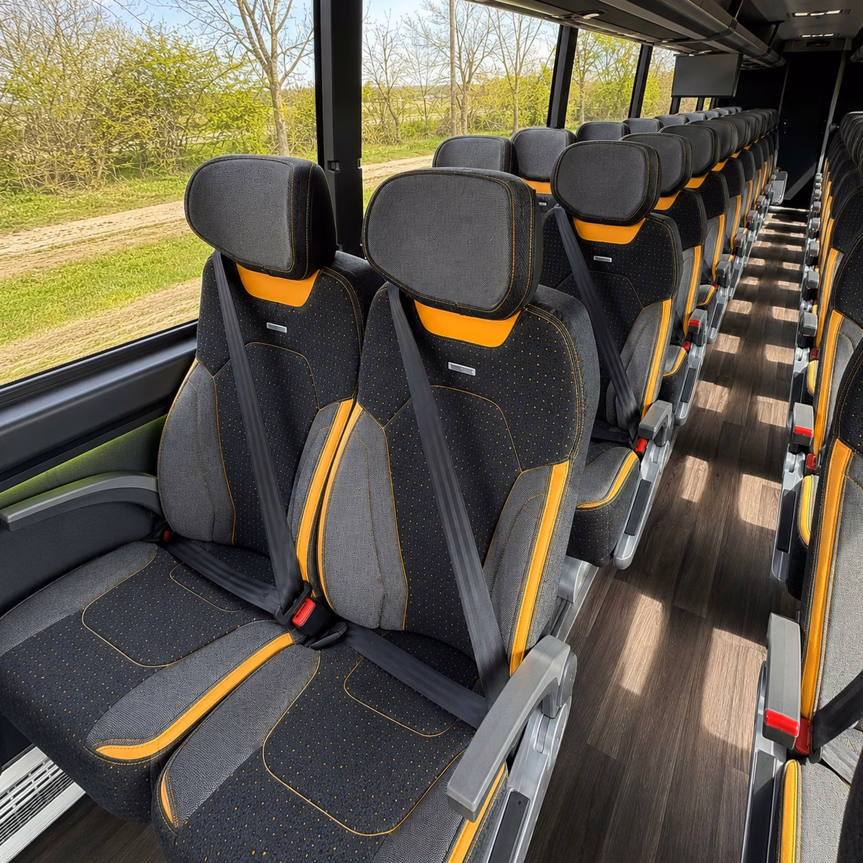 concord charter bus rentals for wedding guests from charlotte