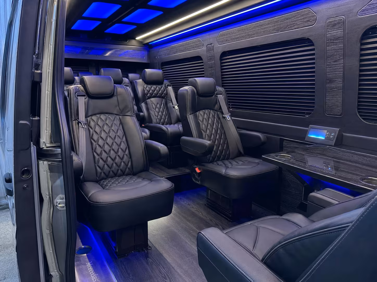 sprinter van transportation for groups and events across concord