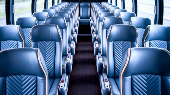 55 passenger charter bus interior concord