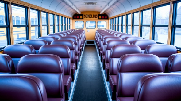 concord school bus rental inside