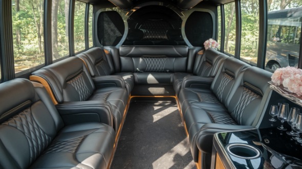 sprinter limo rental interior concord